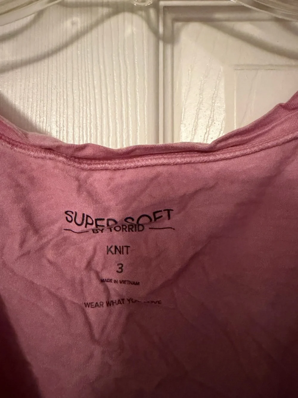 Torrid Soft Rose Knit Top - Picture 2 of 2